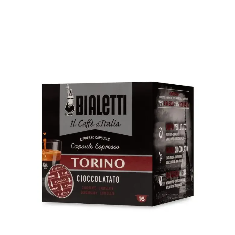 Bialetti Torino Capsule caffè Tostatura media 16 pz Compra Oggi Stesso