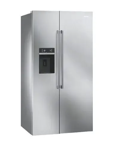 Ultima Occasione Smeg SBS63XED frigorifero side-by-side Libera installazione 544 L Acciaio inossidabile
