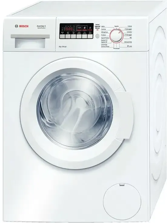 Soddisfatti O Rimborsati Bosch Serie 4 WAK24268IT lavatrice Caricamento frontale 8 kg 1200 Giri/min Bianco