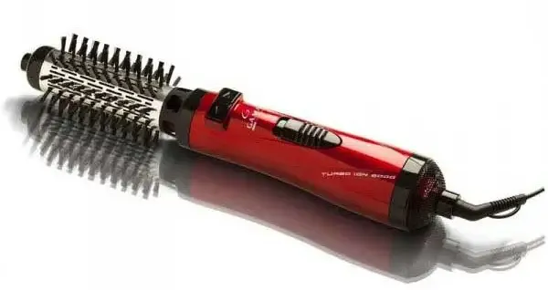 Professionale GA.MA A21.808 messa in piega Spazzola ad aria calda Caldo Nero, Rosso 1000 W
