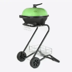 Economico RGV GRILL Barbecue Carrello Elettrico Nero, Verde 1500 W