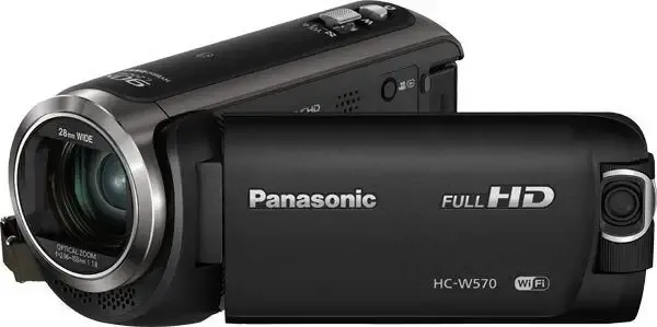 Panasonic HC-W570 Videocamera palmare 2,51 MP MOS BSI Full HD Nero Economico