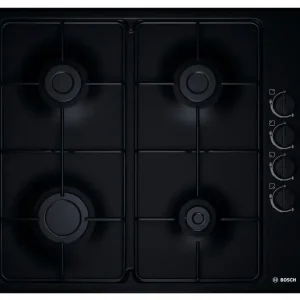 Prezzo Scontato Bosch PBP6B6B80 piano cottura Nero Da incasso Gas 4 Fornello(i)