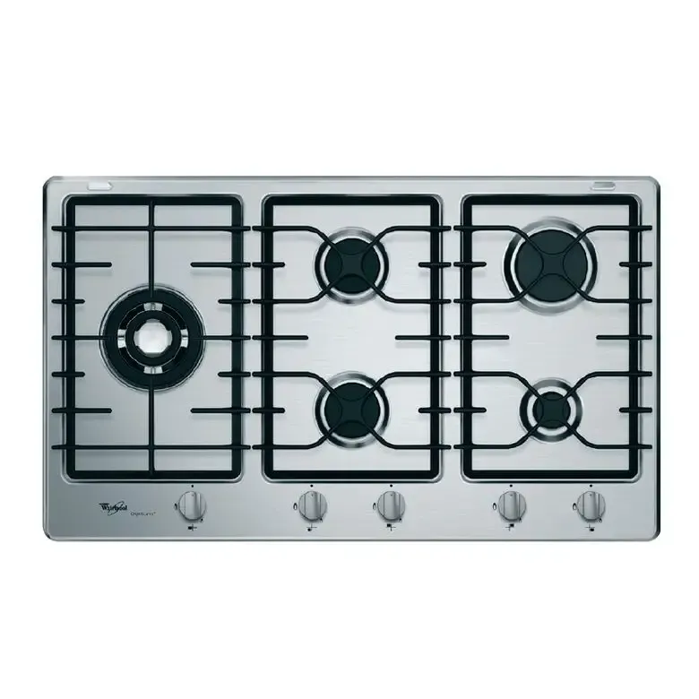 Compra Online Whirlpool GMR 9542/IXL piano cottura Acciaio inossidabile Da incasso 86 cm Gas 5 Fornello(i)