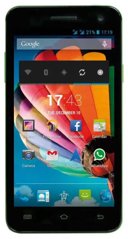 Ultimissimo Modello Mediacom PhonePad Duo S501 12,7 cm (5") Doppia SIM Android 4.4 3G 1 GB 8 GB 2250 mAh Verde