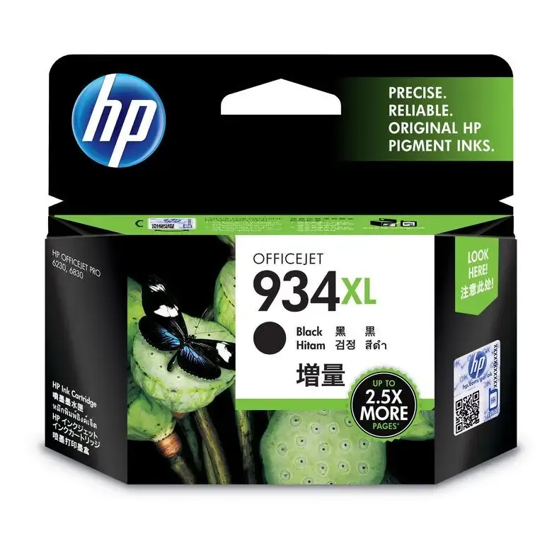 HP Cartuccia originale inchiostro nero ad alta capacità 934XL Consegna Rapida