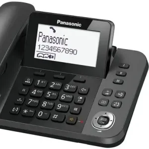 Direttamente Dal Produttore Panasonic KX-TGF310 Telefono DECT Identificatore di chiamata Nero
