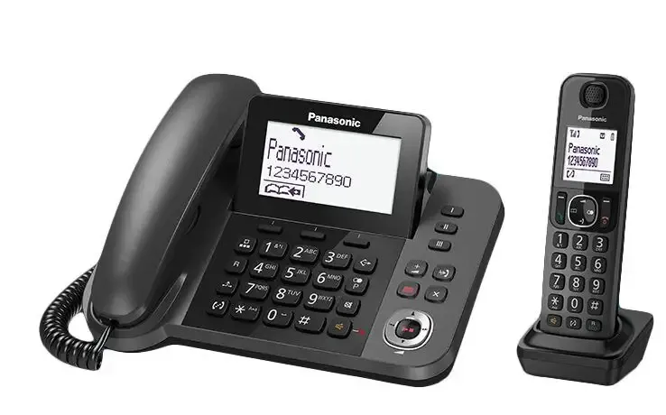 Più Venduto Panasonic KX-TGF320E telefono Telefono DECT Identificatore di chiamata Nero