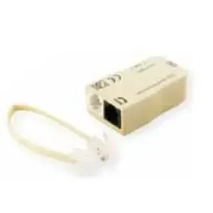 Nuova Collezione nuovaVideosuono 20/16 adattatore per inversione del genere dei cavi 6p4c 2 x 6p4c Bianco