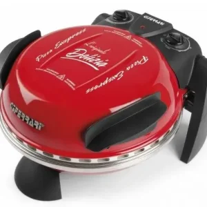 Reso Gratuito G3 Ferrari Delizia macchina e forno per pizza 1 pizza(e) 1200 W Nero, Rosso