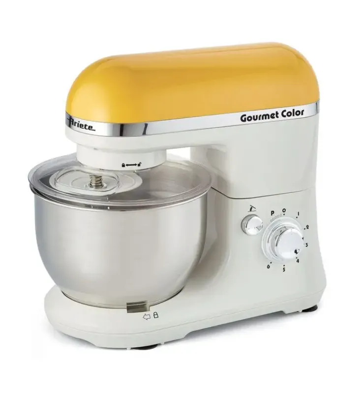 Ariete Gourmet Color robot da cucina 1000 W 4 L Bianco, Giallo Promozione Esclusiva