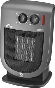 Quantità Limitata De’Longhi DCH5231 stufetta elettrica Grigio 2000 W Riscaldatore ambiente elettrico con ventilatore
