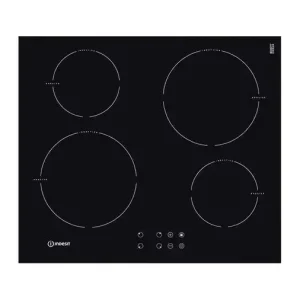 Indesit VIB 644 C E IT piano cottura Nero Da incasso Piano cottura a induzione 4 Fornello(i) Compra Online