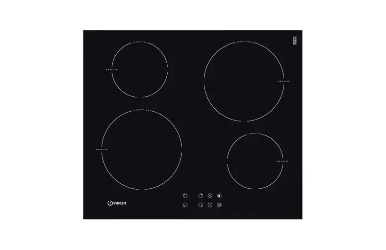 Indesit VIB 644 C E IT piano cottura Nero Da incasso Piano cottura a induzione 4 Fornello(i) Compra Online