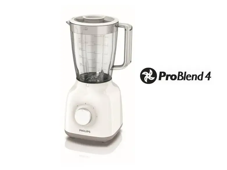 Philips Daily Collection Frullatore 400 W, 2 velocità e funz. pulse, vaso plastica 1,5 l Non Perdere