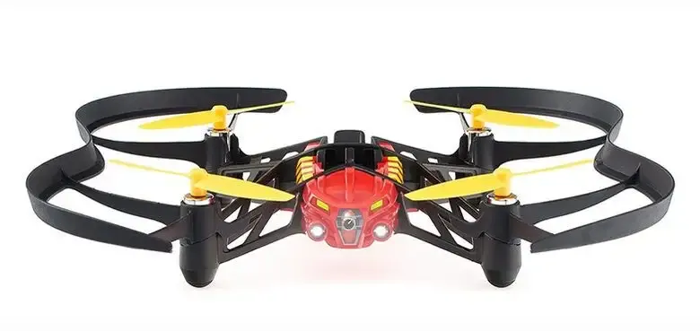 Parrot Airborne Night Blaze Drone 4 rotori 640 x 480 Pixel Nero, Rosso, Giallo Quantità Limitata