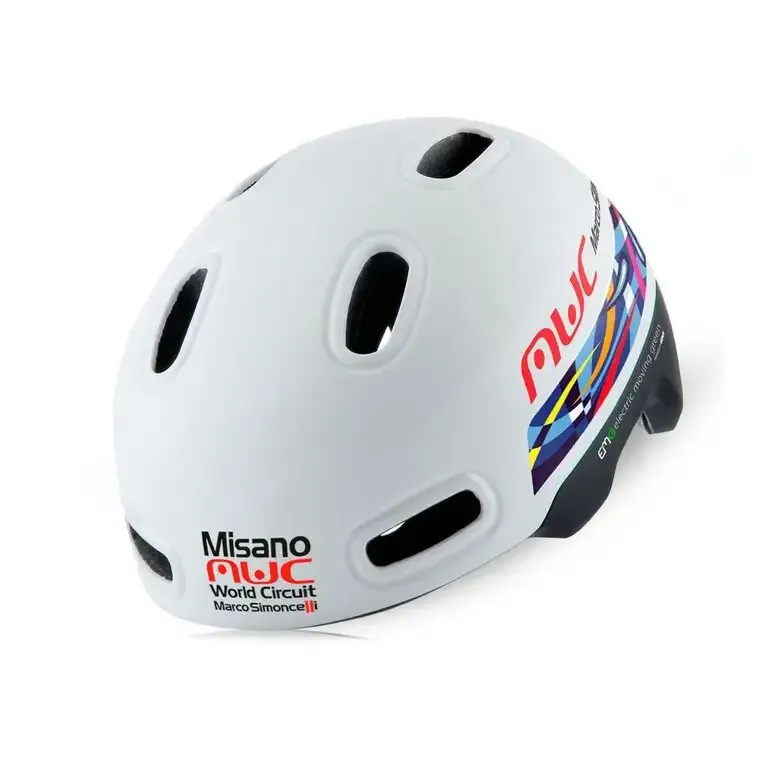 EMG HM 09 CASCO MONOPATTINO/BICICLETTA OMOLOGAZIONE EU L MWC Ultimissimo Modello