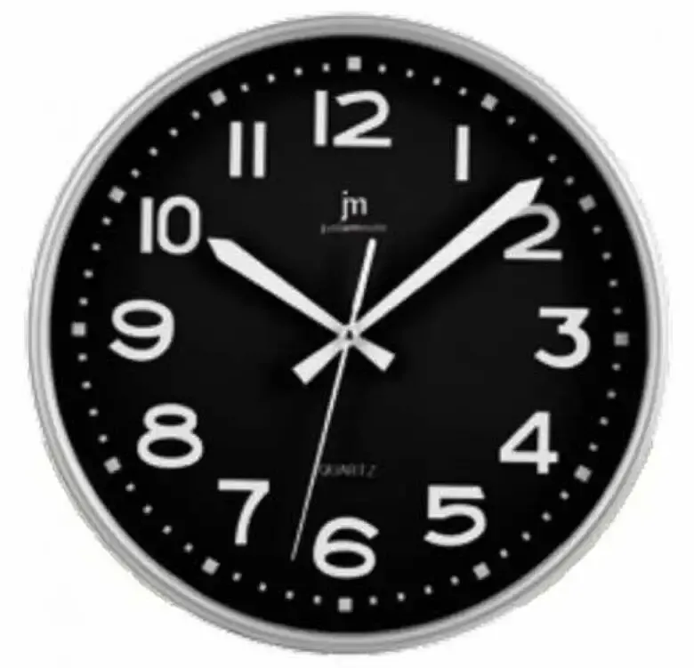 Lowell Justaminute 00940N orologio da parete Orologio da parete in quarzo Cerchio Nero Spedito Oggi