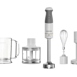Kenwood HBM40.306WH frullatore Frullatore ad immersione 850 W Grigio, Trasparente, Bianco Solo Oggi