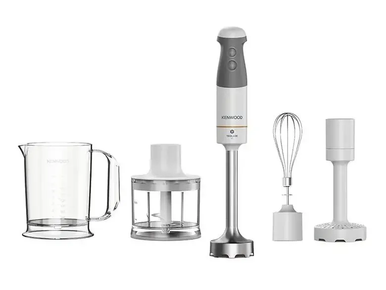 Kenwood HBM40.306WH frullatore Frullatore ad immersione 850 W Grigio, Trasparente, Bianco Solo Oggi