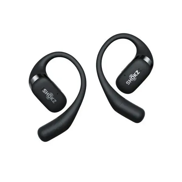 SHOKZ OpenFit Cuffie Wireless A clip Chiamate/Musica/Sport/Tutti i giorni Bluetooth Nero Ultimissimo Modello