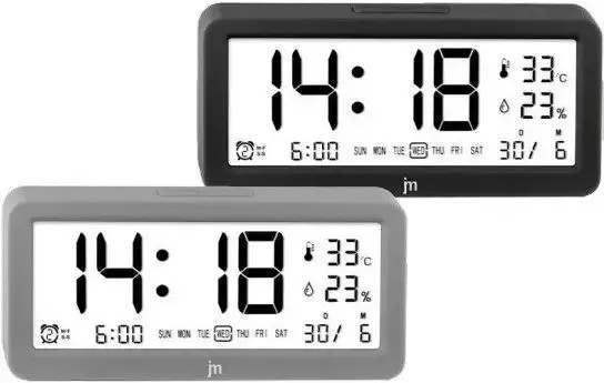 Lowell JD9525G sveglia Sveglia digitale Grigio Consegna Rapida