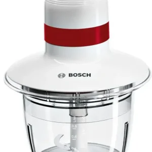 Bosch MMRP1000 tritaverdure elettrico 0,8 L 400 W Rosso, Trasparente, Bianco Offerta