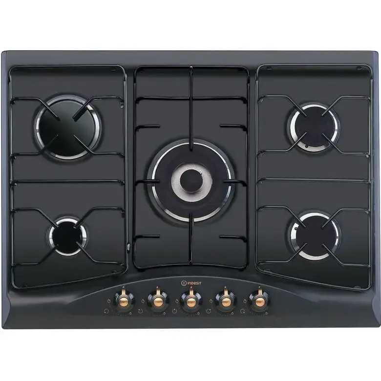 Ultima Occasione Indesit BB 752 /I (AN) Antracite Da incasso 68 cm Gas 5 Fornello(i)