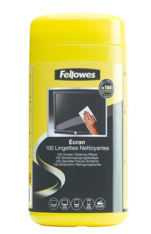 Offerta Speciale Fellowes 9970311 kit per la pulizia LCD/TFT/Plasma Panni umidi per la pulizia dell‘apparecchiatura