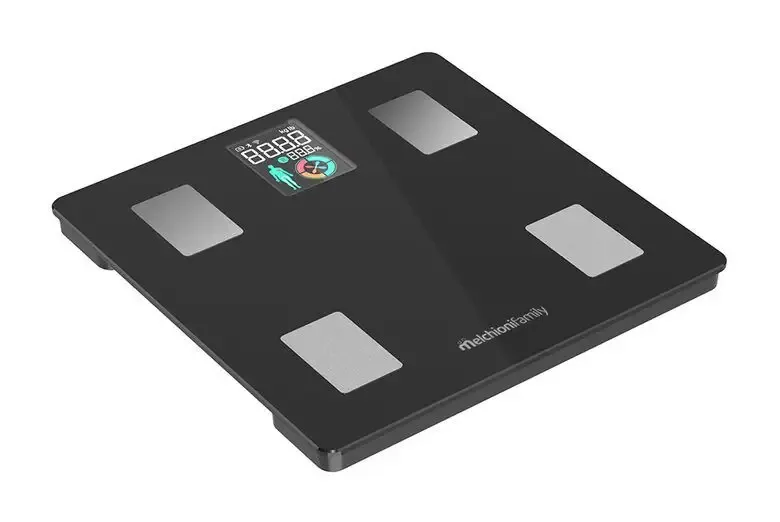 Melchioni 118230013 bilance pesapersone Rettangolo Nero Bilancia pesapersone elettronica Promozione Esclusiva