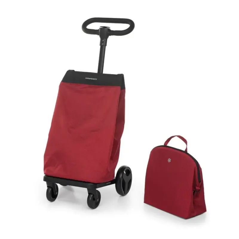 Foppapedretti GO GO Nero, Rosso Borsa trolley Offerta Lampo