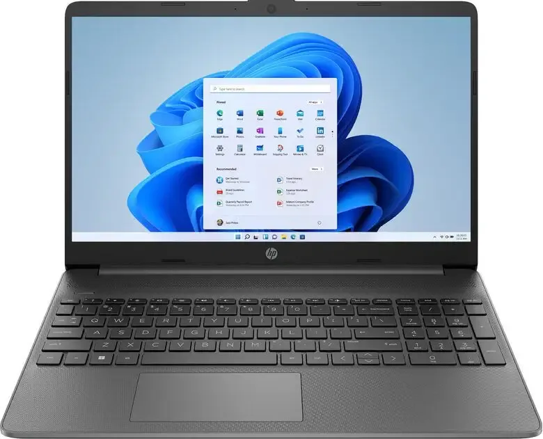 HP 15s-fq0081nl Computer portatile 39,6 cm (15.6") HD Intel® Celeron® N4120 8 GB DDR4-SDRAM 256 GB SSD Wi-Fi 5 (802.11ac) Windows 11 Home in S mode Grigio Scelto Dai Clienti