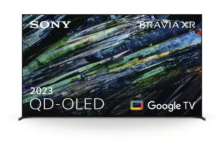 Esclusivo Sony BRAVIA XR XR-77A95L QD-OLED 4K HDR Google TV ECO PACK BRAVIA CORE Perfect for PlayStation5 Seamless Edge Design