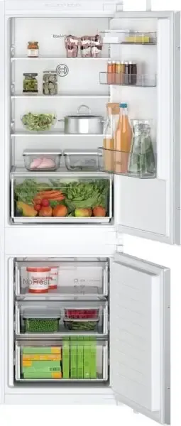 Spedizione Espresso Bosch Serie 2 KIN86NSE0 frigorifero con congelatore Da incasso 260 L E Bianco