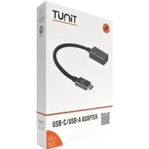 Direttamente Dal Produttore TUNIT TTCTA00 cavo USB USB 3.2 Gen 1 (3.1 Gen 1) USB C Grigio