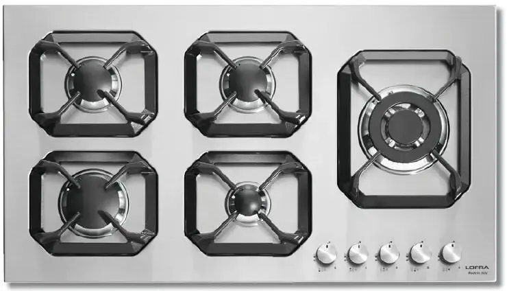 Promozione Lofra HLS9D0 Piano Cottura Stainless steel Da incasso Gas 5 Fornello(i)