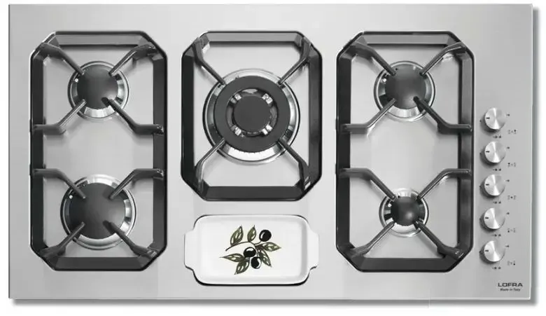 Non Perdere Lofra HLS9U0 Piano Cottura Stainless steel Da incasso Gas 5 Fornello(i)
