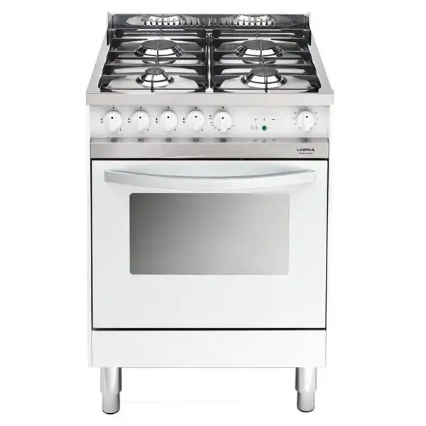 Più Venduto Lofra MB66GV Cucina Maxima Gas Bianco A