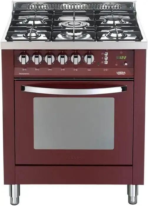 Promo Stagionale Lofra PR76GVT/C Cucina Gas Borgogna