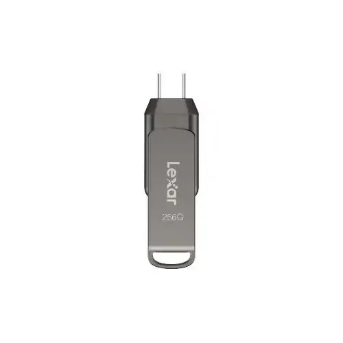 Pagamento Sicuro Lexar JumpDrive LJDD400128G-BNQNG unità flash USB 128 GB USB tipo-C 3.2 Gen 1 (3.1 Gen 1) Grigio