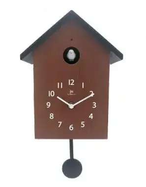 Lowell Justaminute 50042N orologio da parete e da tavolo Orologio al quarzo Altro Marrone Di Tendenza