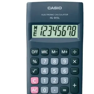 Più Venduto Casio HL-815L calcolatrice Tasca Calcolatrice di base Nero
