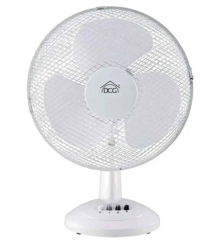 DCG Eltronic Ventilatore da Tavolo Oscillante 40cm 3 Velocità VE9040 Must-Have
