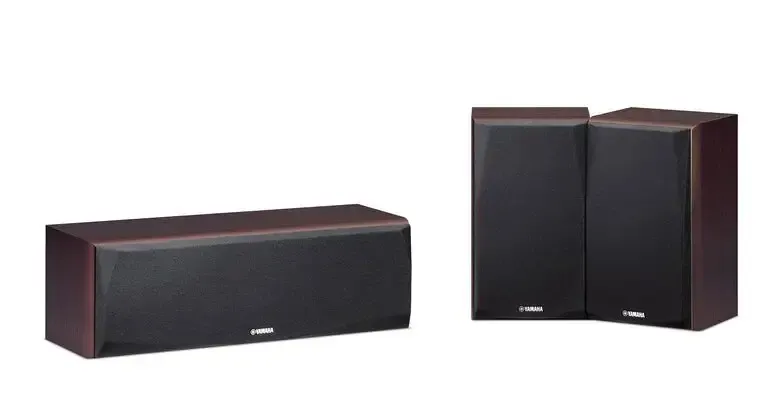 Prezzo Di Fabbrica Yamaha NS-P51 set di altoparlanti 110 W Home theatre Noce 2.1 canali 2-vie 180 W