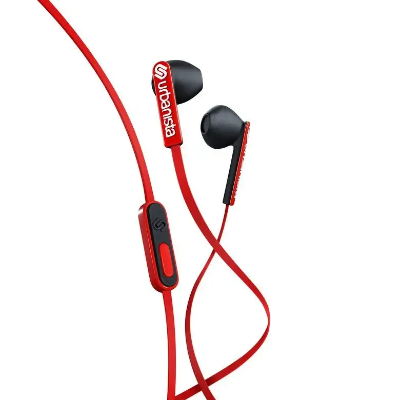 Urbanista San Francisco Auricolare Cablato In-ear Musica e Chiamate Rosso Ordina Subito