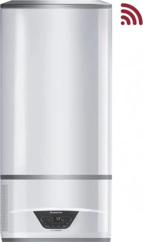 Promo Stagionale Ariston LYDOS HYBRID WI-FI 80 Orizzontale/Verticale Ibrido (con e senza serbatoio) Sistema di caldaia combinato Bianco