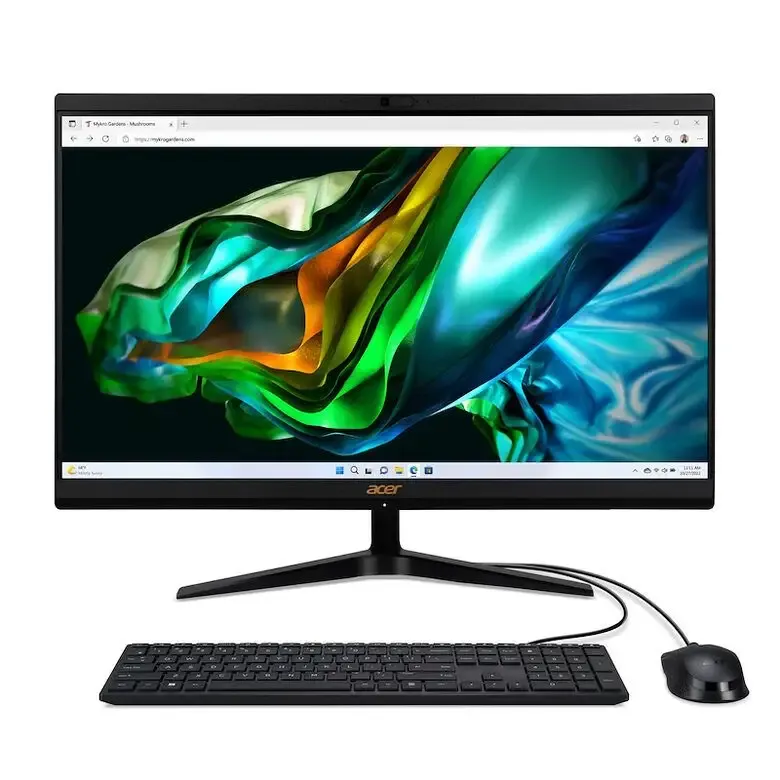 Acer Aspire C24-1800 Intel® Core™ i5 i5-12450H 60,5 cm (23.8") 1920 x 1080 Pixel 8 GB DDR4-SDRAM 512 GB SSD PC All-in-one Windows 11 Home Wi-Fi 6E (802.11ax) Nero Vendita Finale