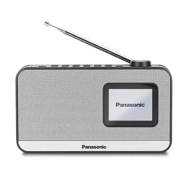 Ultime Pezzi Panasonic RF-D15 Portatile Digitale Nero, Argento