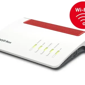 FRITZ!Box 7590 AX router wireless Gigabit Ethernet Dual-band (2.4 GHz/5 GHz) Bianco Nuova Collezione