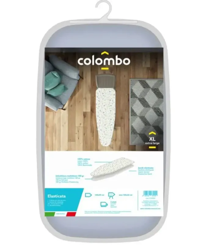 Colombo New Scal COP050 rivestimento per asse da stiro Strato superiore di copertura dell‘asse da stiro Verde, Rosso, Bianco Bestseller